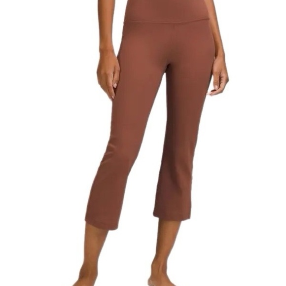 lululemon athletica Pants - lululemon Groove Super High Rise Crop Ancient Copper Legging Women's 4 (NO TAG)